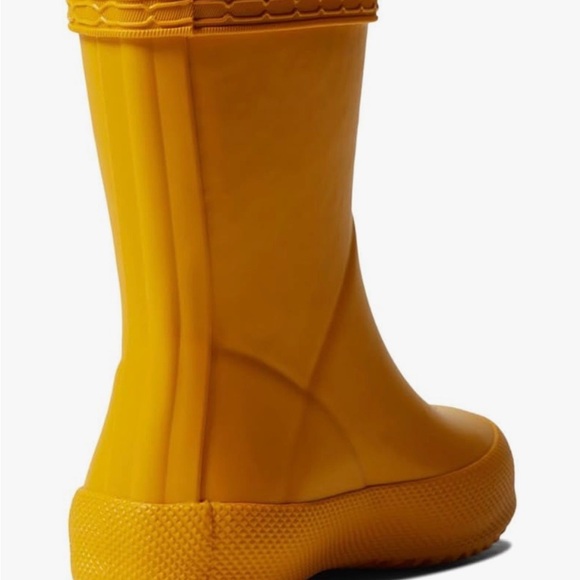 Hunter First Classic Rain Boots (Toddler/Little Kid) Yellow 8 Toddler M - Picture 5 of 6
